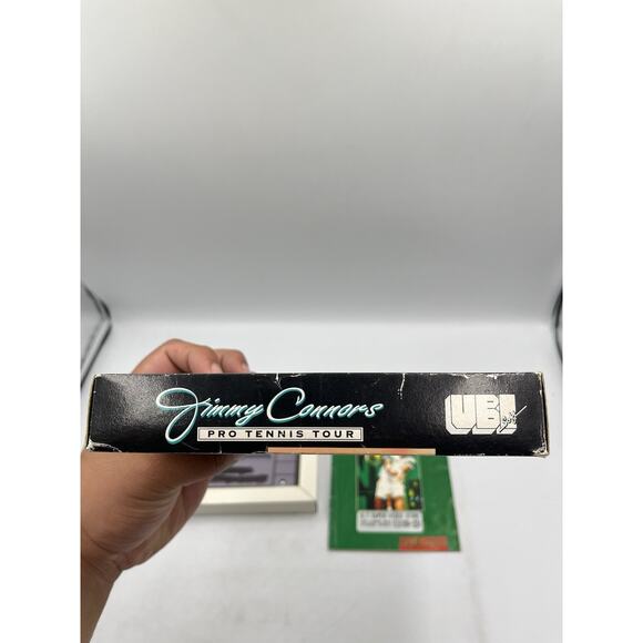 Jimmy Connors Tennis Nintendo NES Game Complete In Box Tested Works - Picture 9 of 16